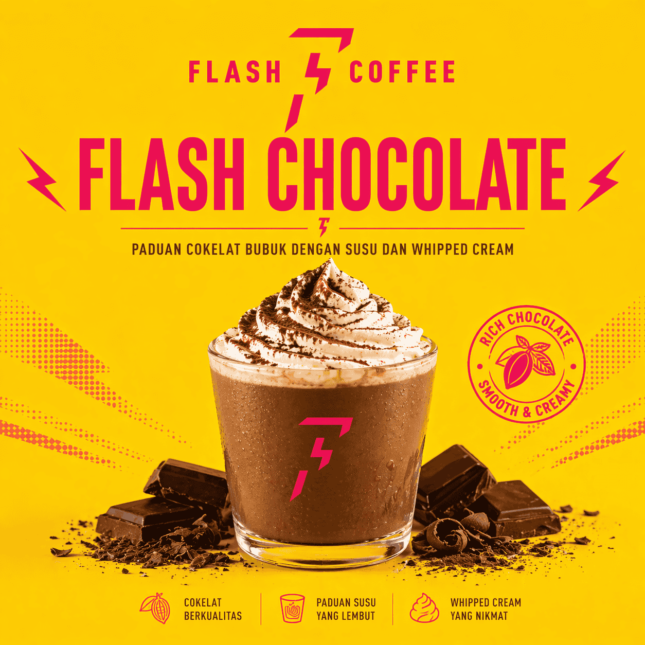Flash Chocolate Flash Coffee